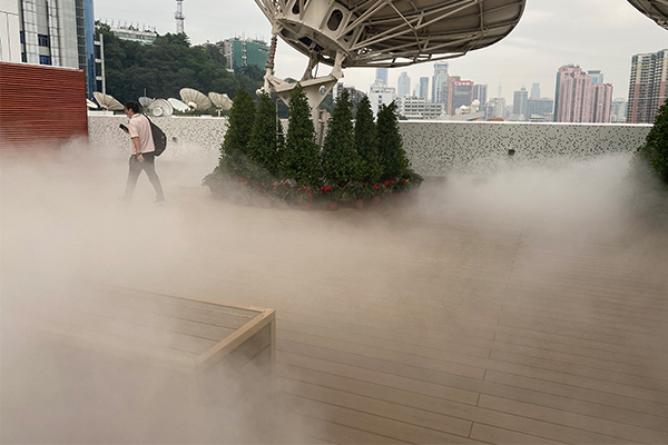 廣州電視塔噴霧項目（內附項目噴霧視頻）